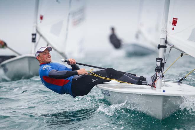 Nick Thompson,Laser,GBR 201402 - 2013 Sail for Gold Regatta © Paul Wyeth / www.pwpictures.com http://www.pwpictures.com